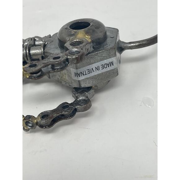 Vintage Nut and Bolt Metal Works Hound Dog 10" Figurine Made in Vietnam - Picture 13 of 15